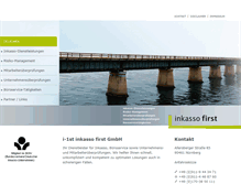 Tablet Screenshot of inkasso-first.com